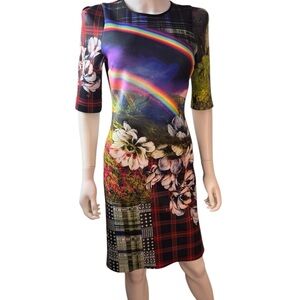 Clover Canyon Multicolor Graphic Dress